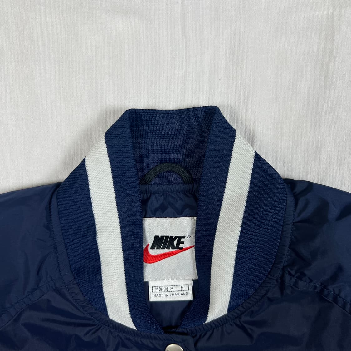 90‘s 나이키 nike N 로고 나일론 바시티자켓 상품이미지7