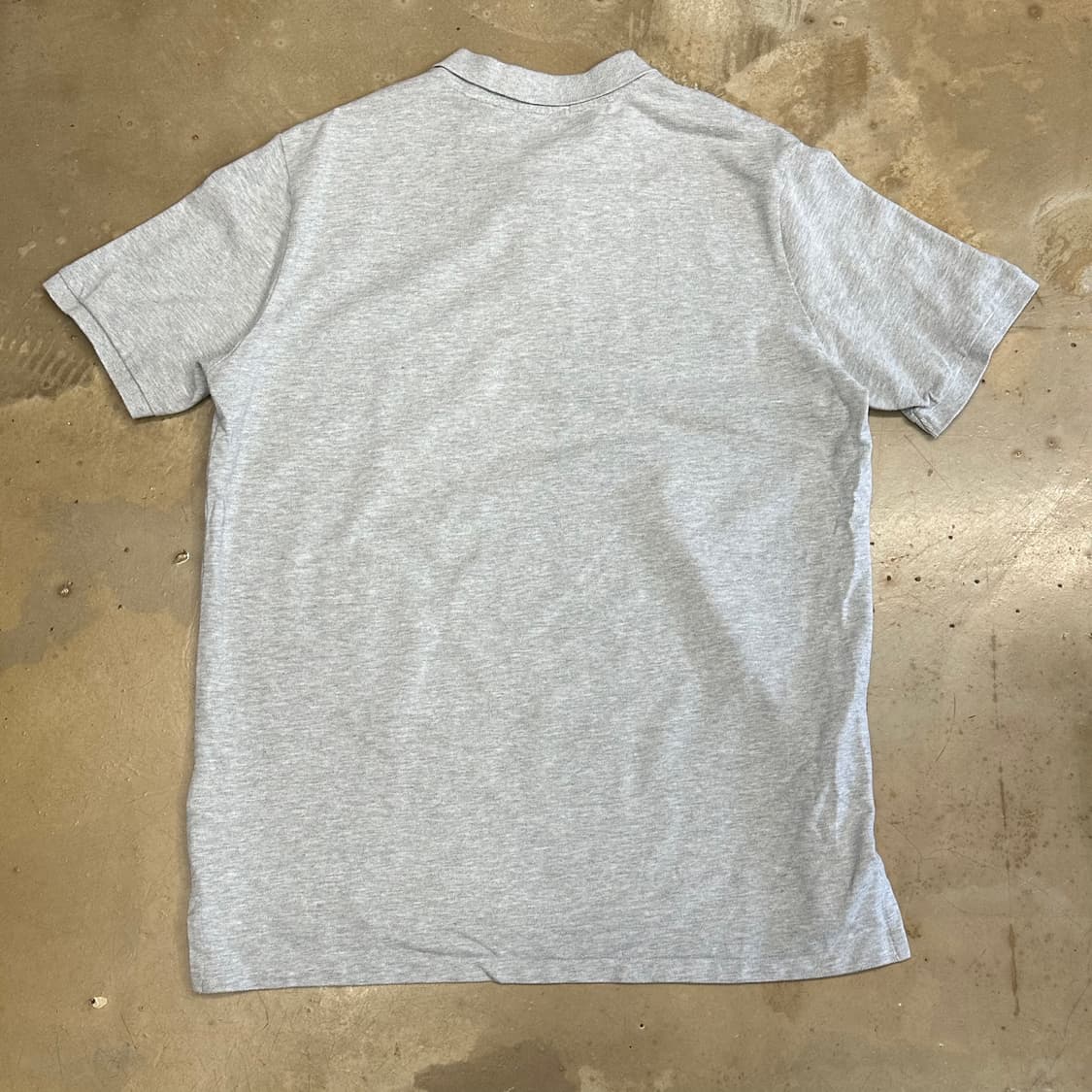 XL 폴로랄프로렌 그레이 카라 반팔 티셔츠 상품이미지3