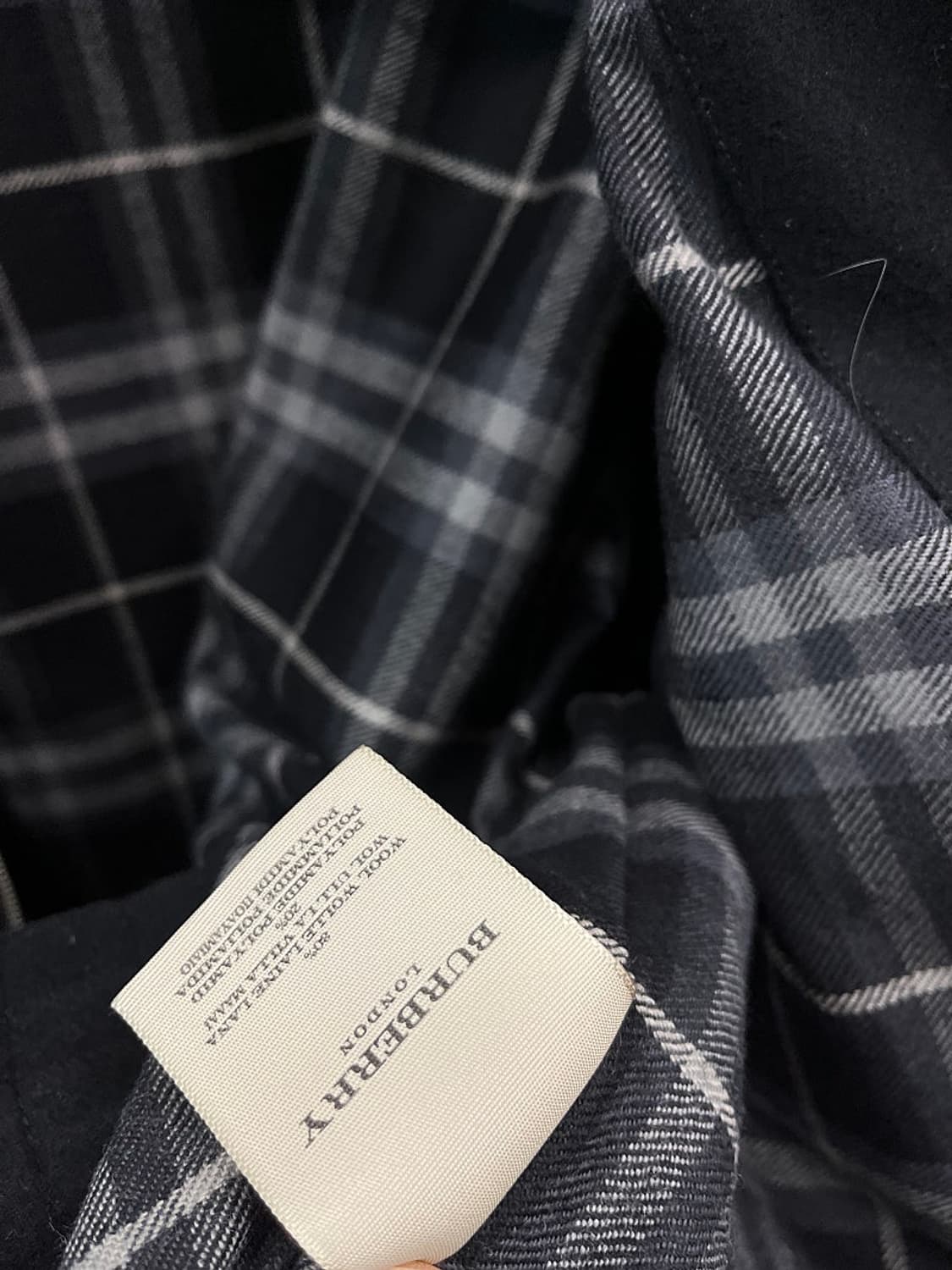 110) 버버리 런던 울 카라자켓  상품이미지9