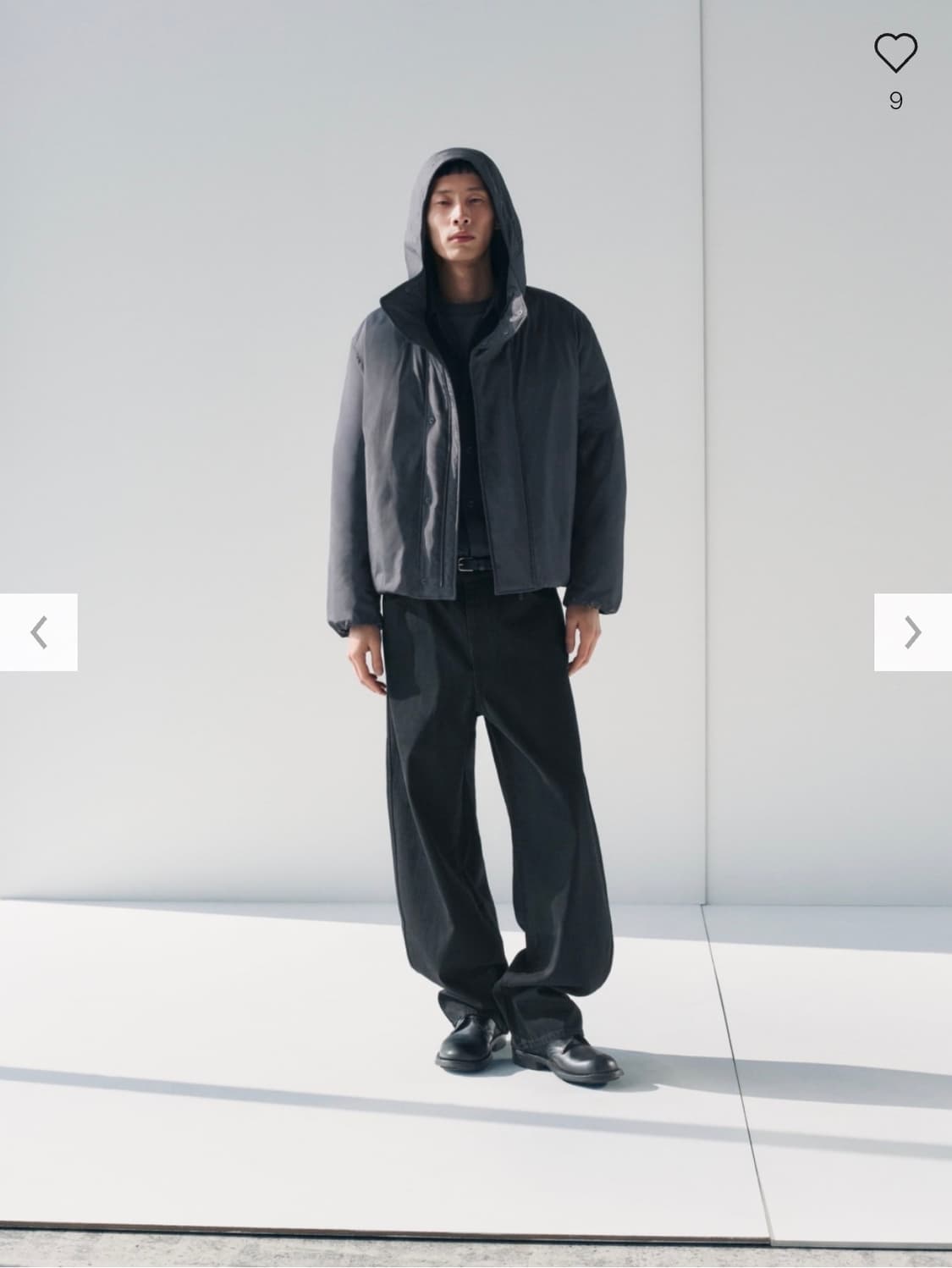 유니클로u 25fw 퍼프테크 파카 패딩 다크그레이/XXL 상품이미지8