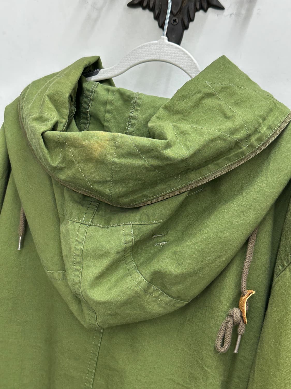 🍀하구미의 페이즐 야상 히피 코디세트🍀 그런지 레이어드 원피스 아우터 상품이미지8