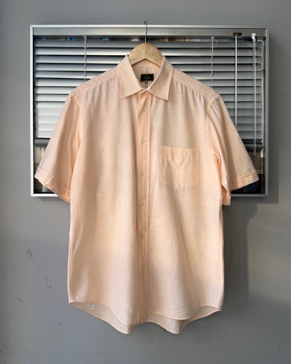 FENDI Italy made linen 반팔셔츠  상품이미지1