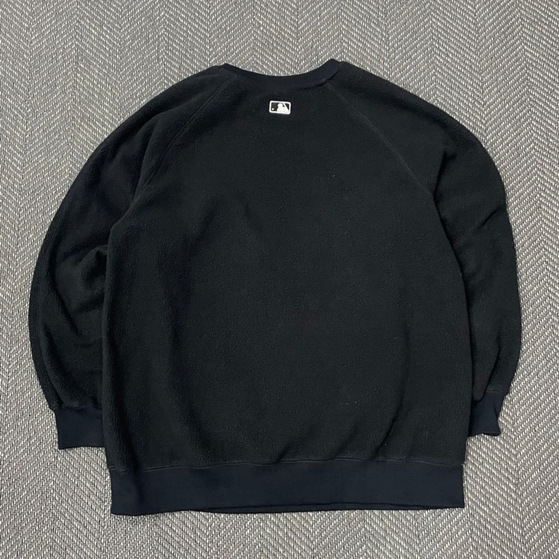 MLB 로고 자수 플리스 맨투맨 v0171 상품이미지2