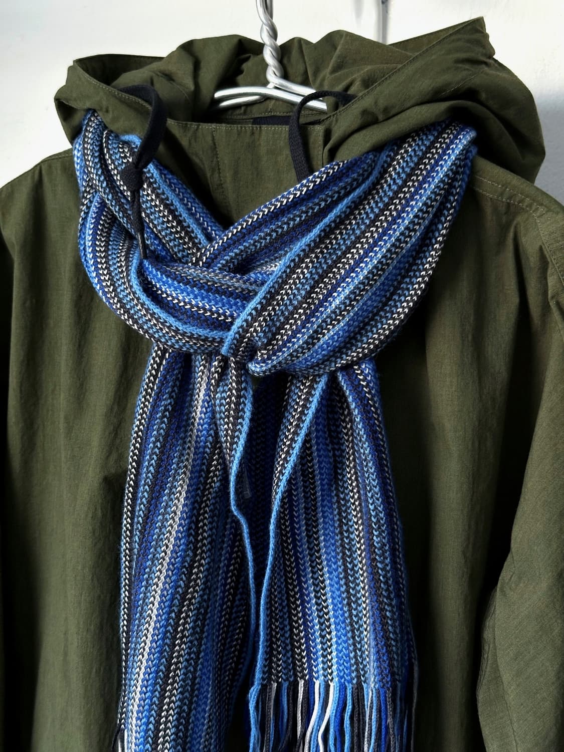 Multi stripe knit muffler 상품이미지8