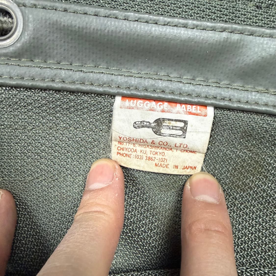 요시다포터 러기지라벨 뉴라이너 럭색 올리브 상품이미지9