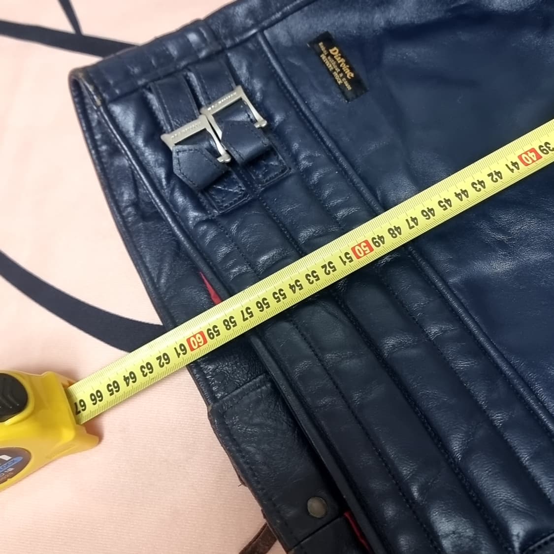 디아프바인 블루 소가죽 라이더 자켓(95) 상품이미지10