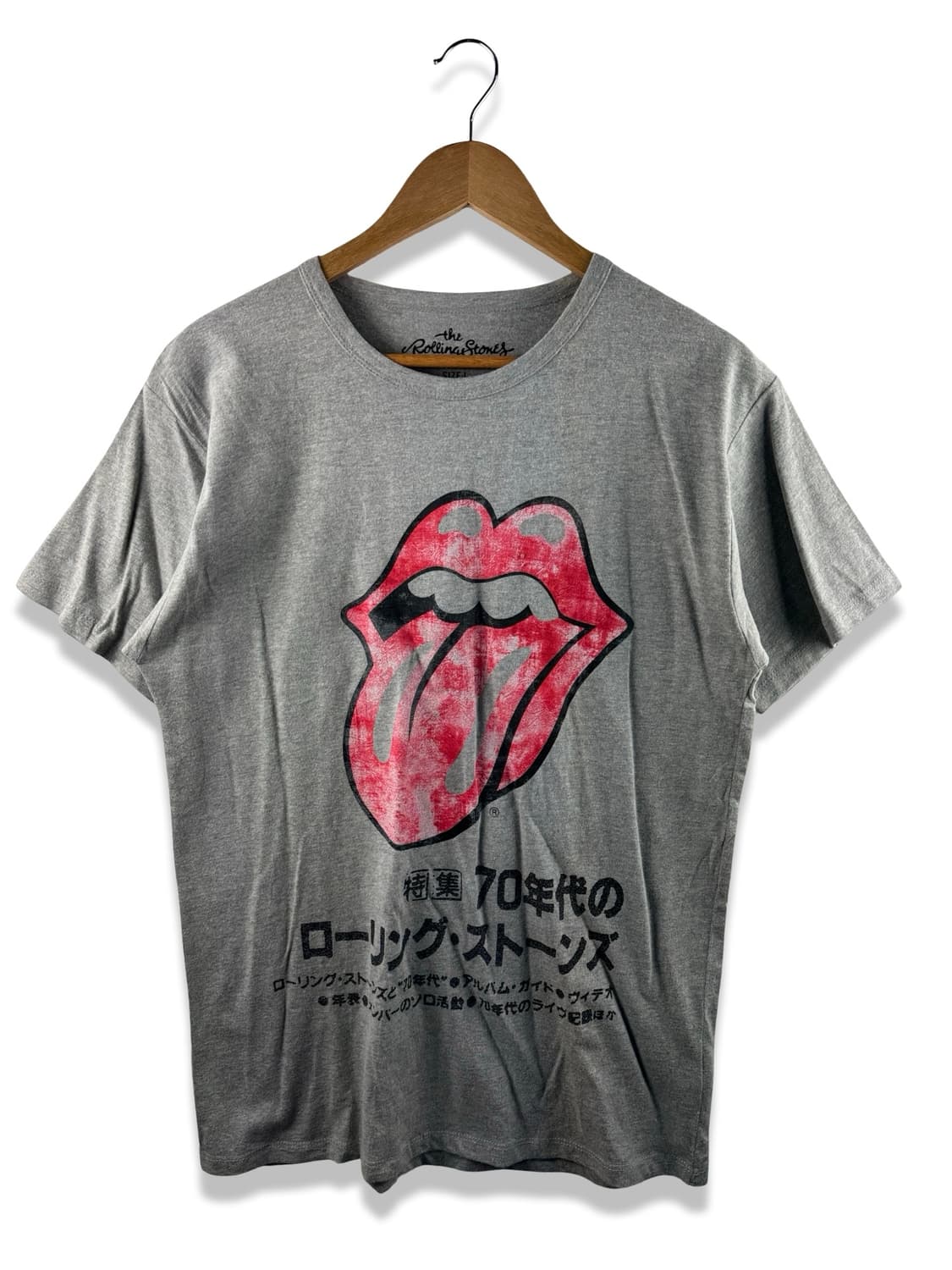 롤링스톤즈 70년 그레이 반팔티2007 상품이미지1