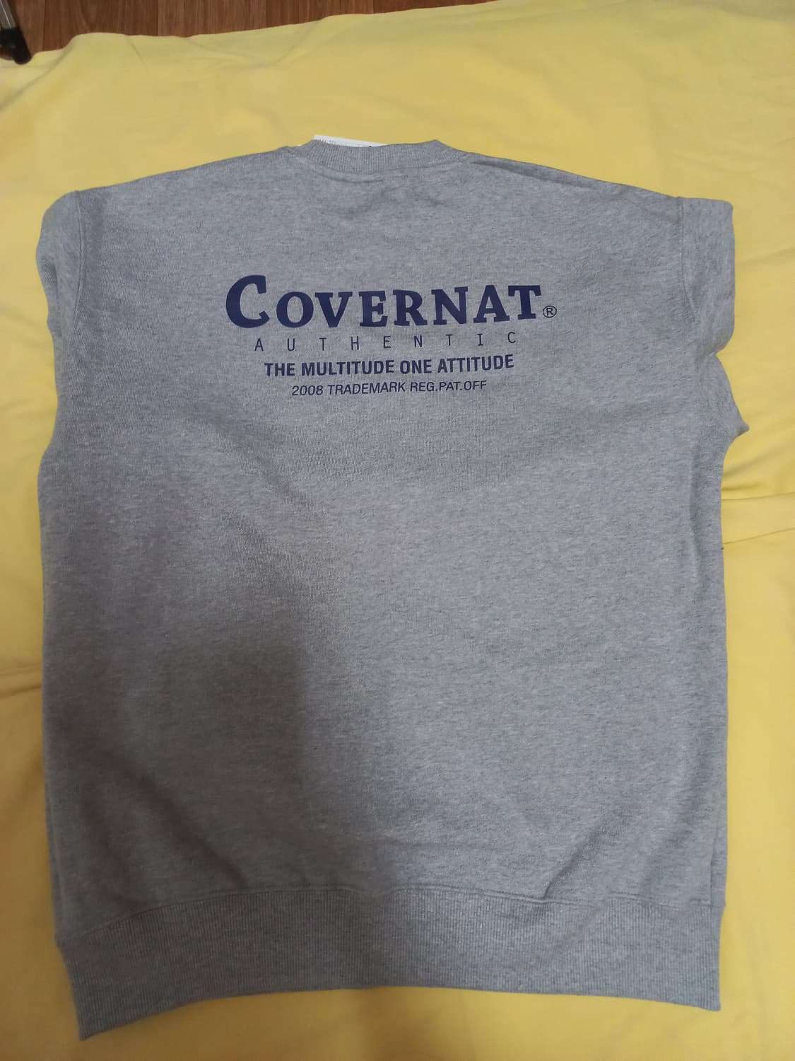 커버낫 레이아웃 로고 맨투맨 상품이미지2