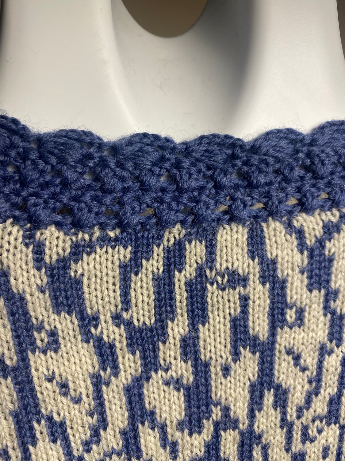 패턴 니트 가디건 상품이미지6