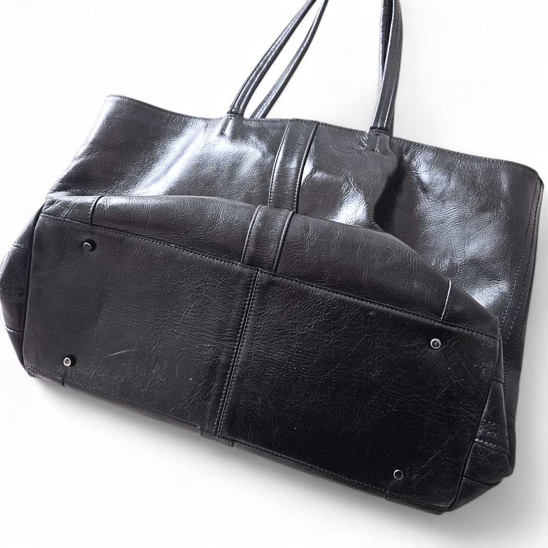 아니아리 aniary 호스하이드 가죽 토트백 일본장인 브랜드 포터 매니아 상품이미지4