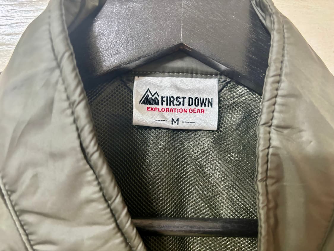 퍼스트다운 first down 포케터블 바람막이 베스트 조끼 상품이미지3