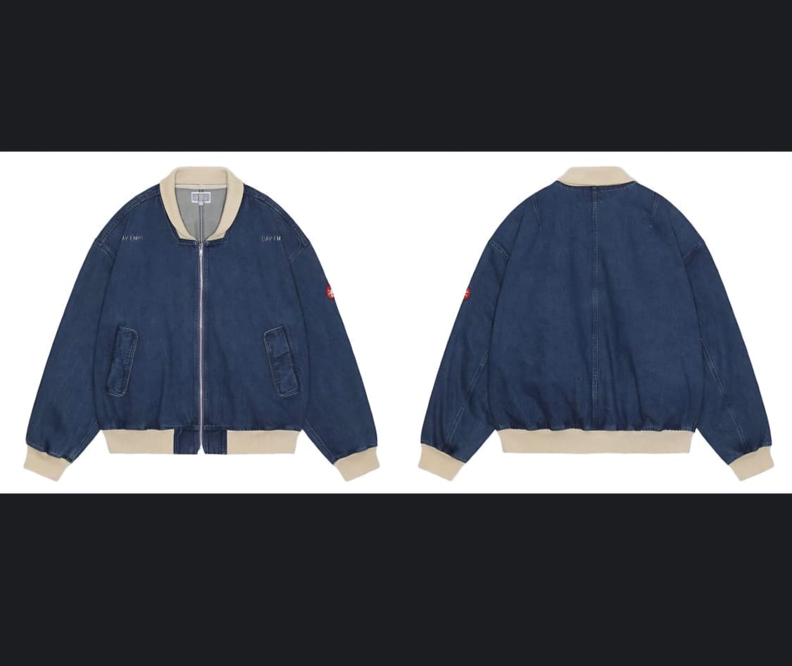 카브엠트 24s/s 워시드 데님 집 자켓 블루 XL 정품 상품이미지2