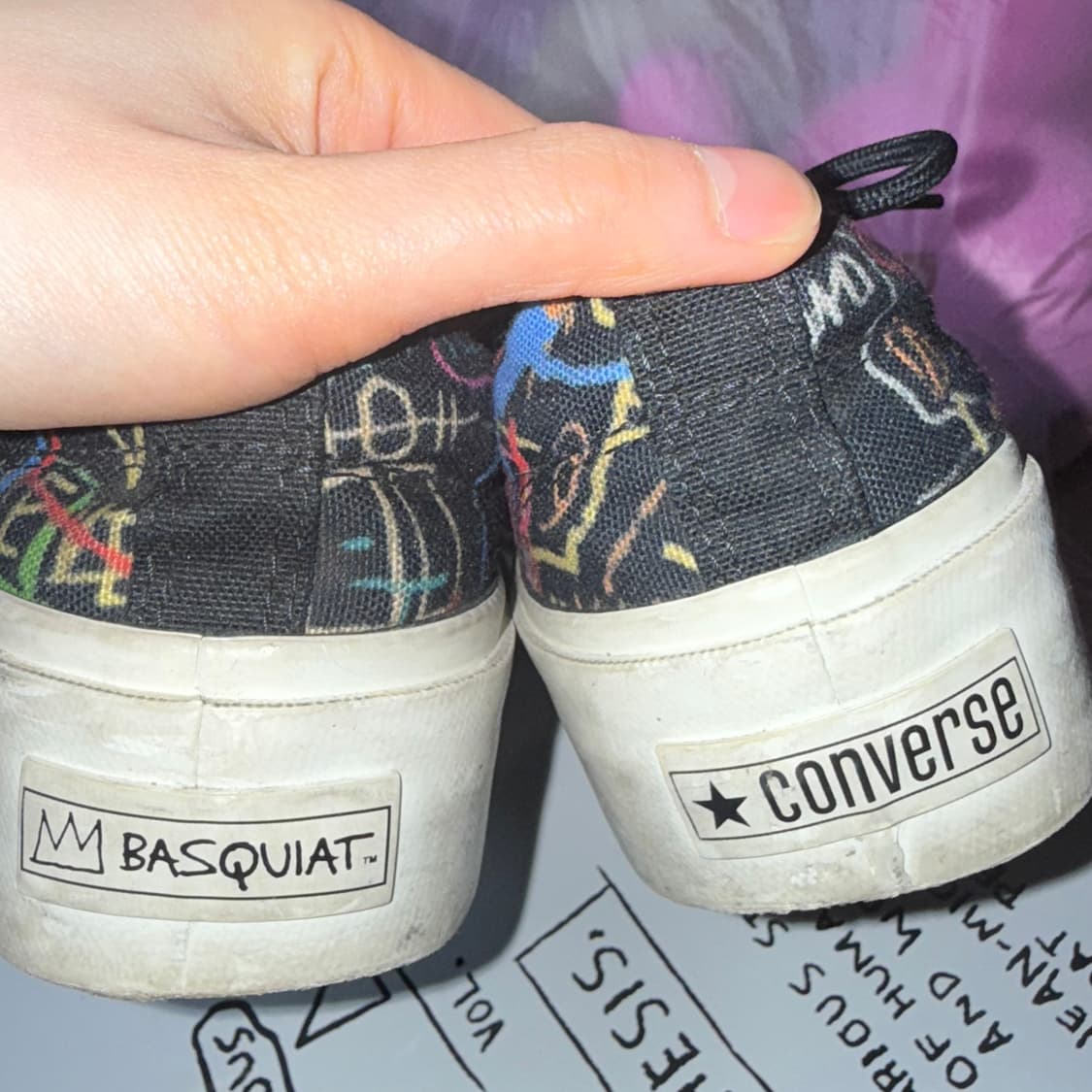컨버스 X 바스키아 블랙 250 상품이미지4