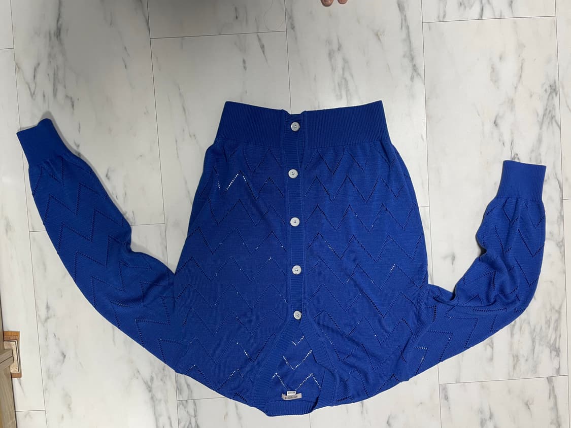 이스트로그 22콤브 가디건 블루 상품이미지1