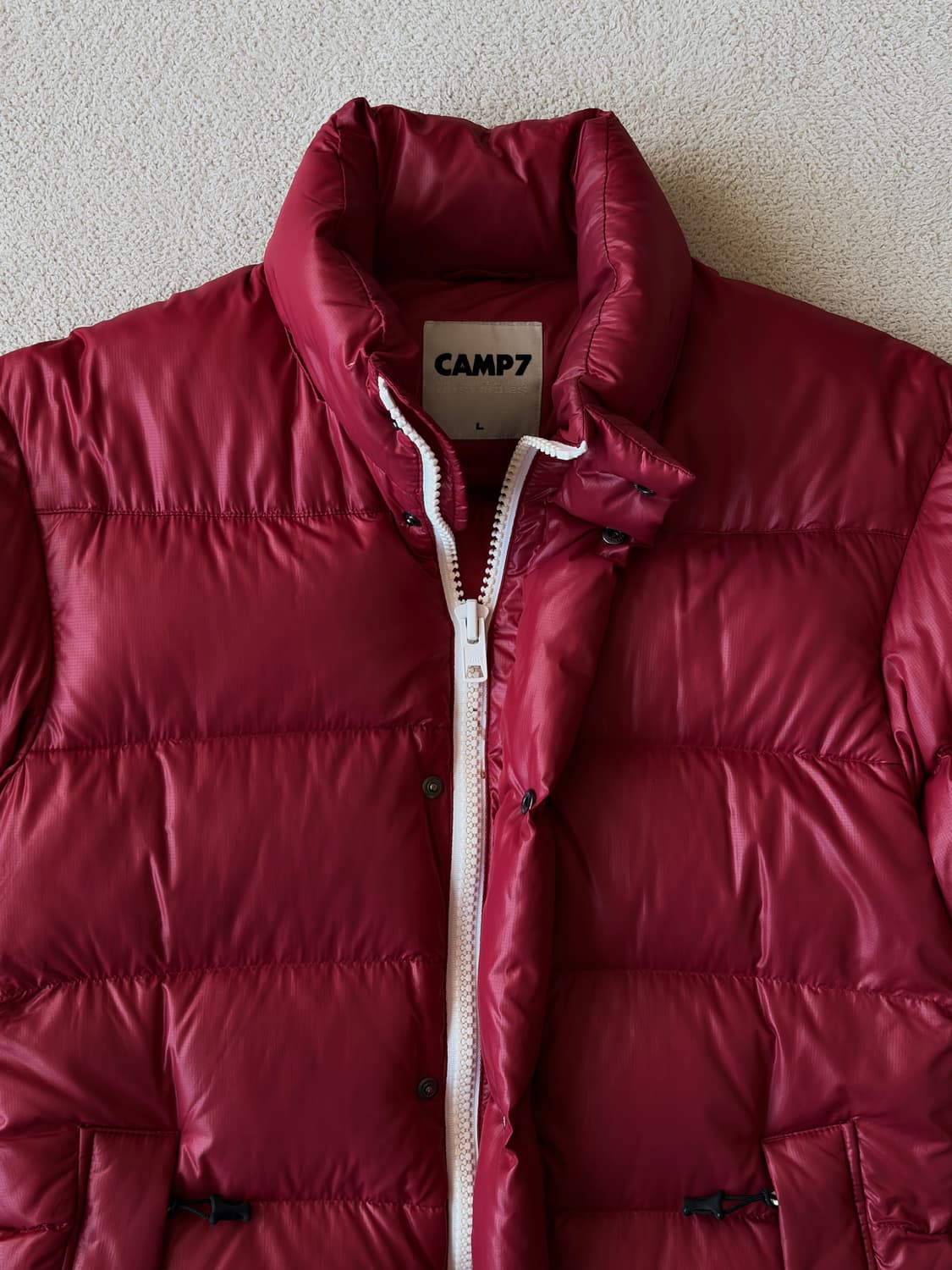 CAMP7 다운 립스탑 패딩 상품이미지3