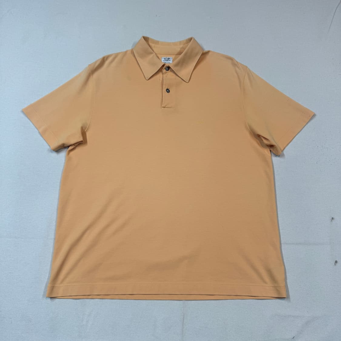 XL) CP 컴퍼니 자수 로고 반팔 카라티 피케셔츠 상품이미지1