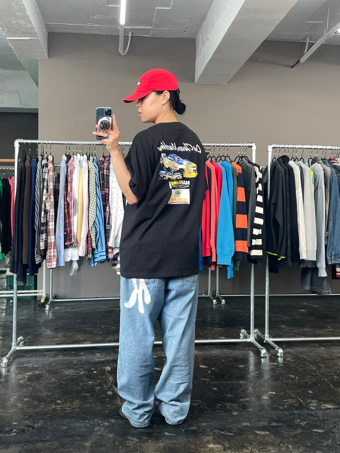 빈티지 레이싱 반팔 티셔츠 상품이미지7