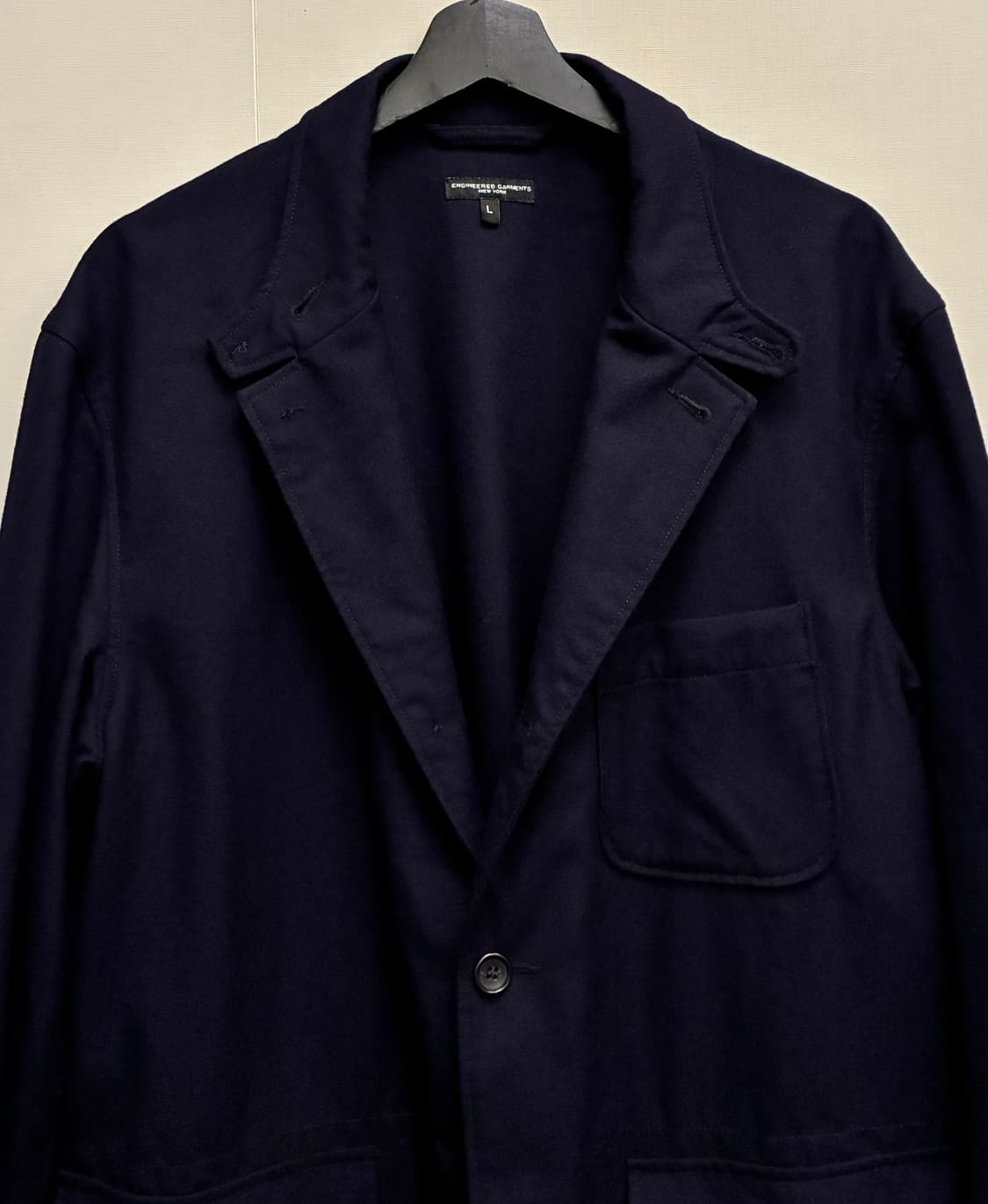 (L/105)엔지니어드 가먼츠 울 유니폼 서지 로이터자켓 블레이저 상품이미지3