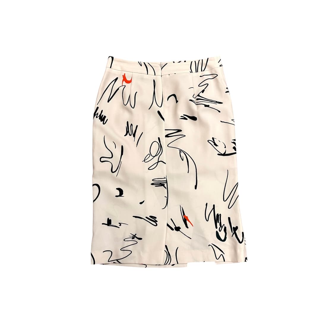 Je ne sais quoi, Drawing Slit Midi Skirt 상품이미지2