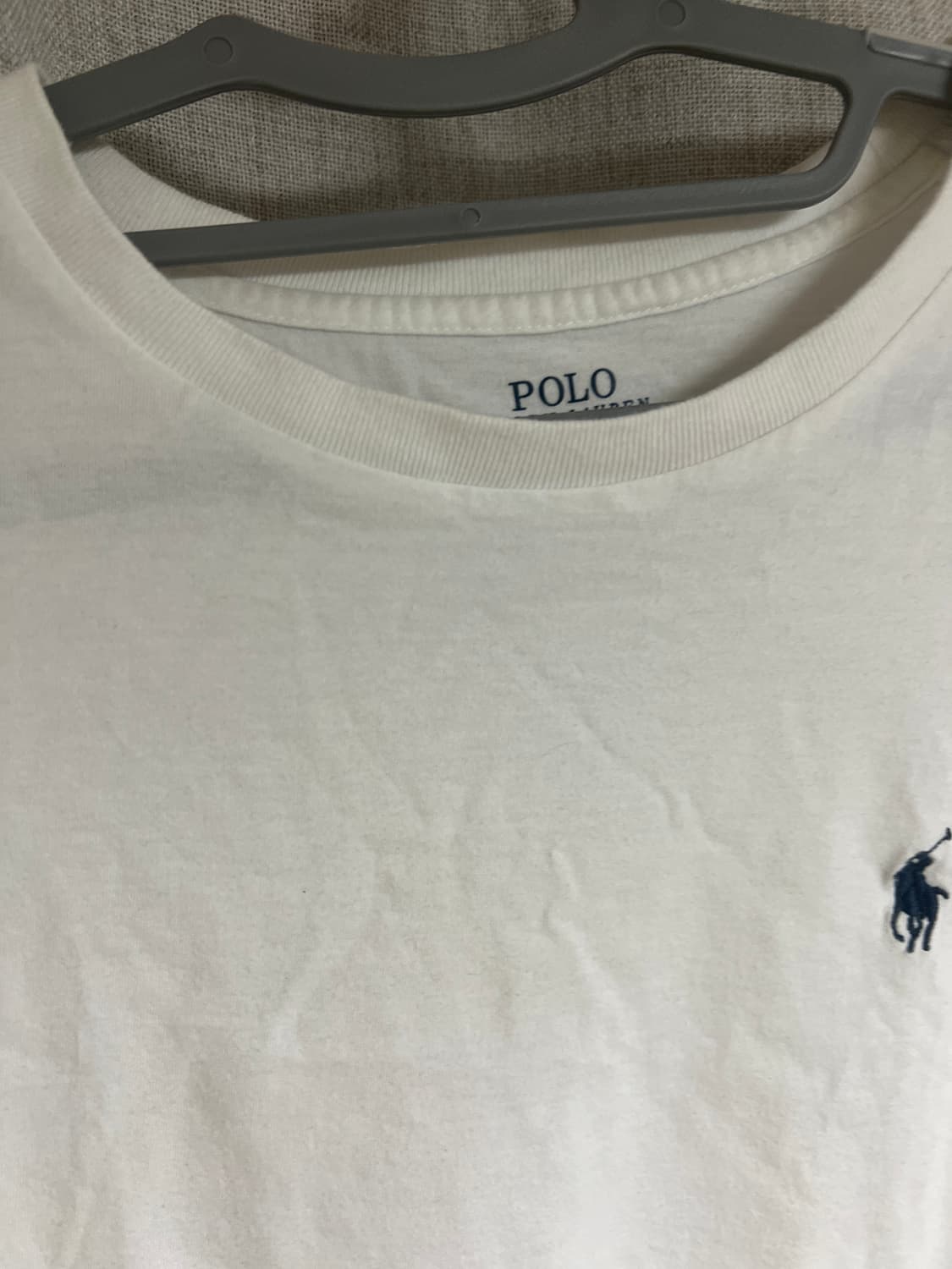 폴로랄프로렌 반팔티셔츠 화이트 상품이미지3