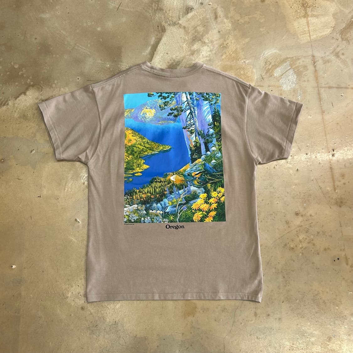 XL 나이키 ACG 프린트 반팔티 상품이미지3