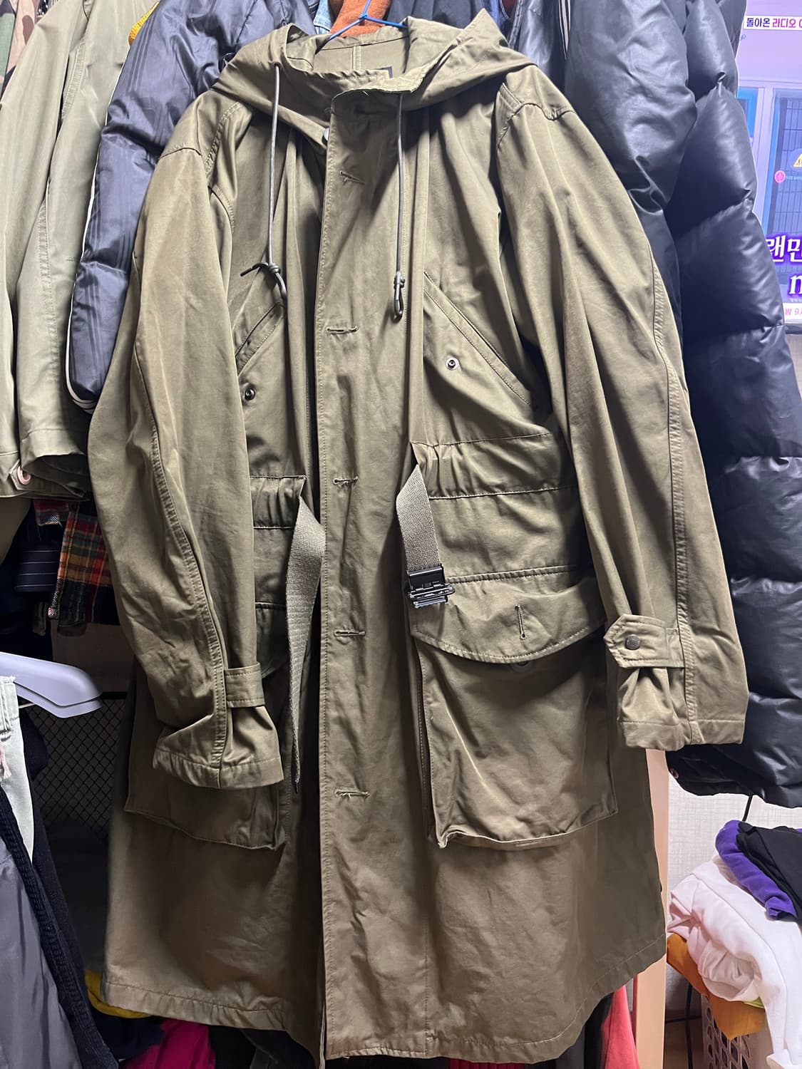 유니폼 브릿지M1947 야상파카자켓XL 상품이미지3