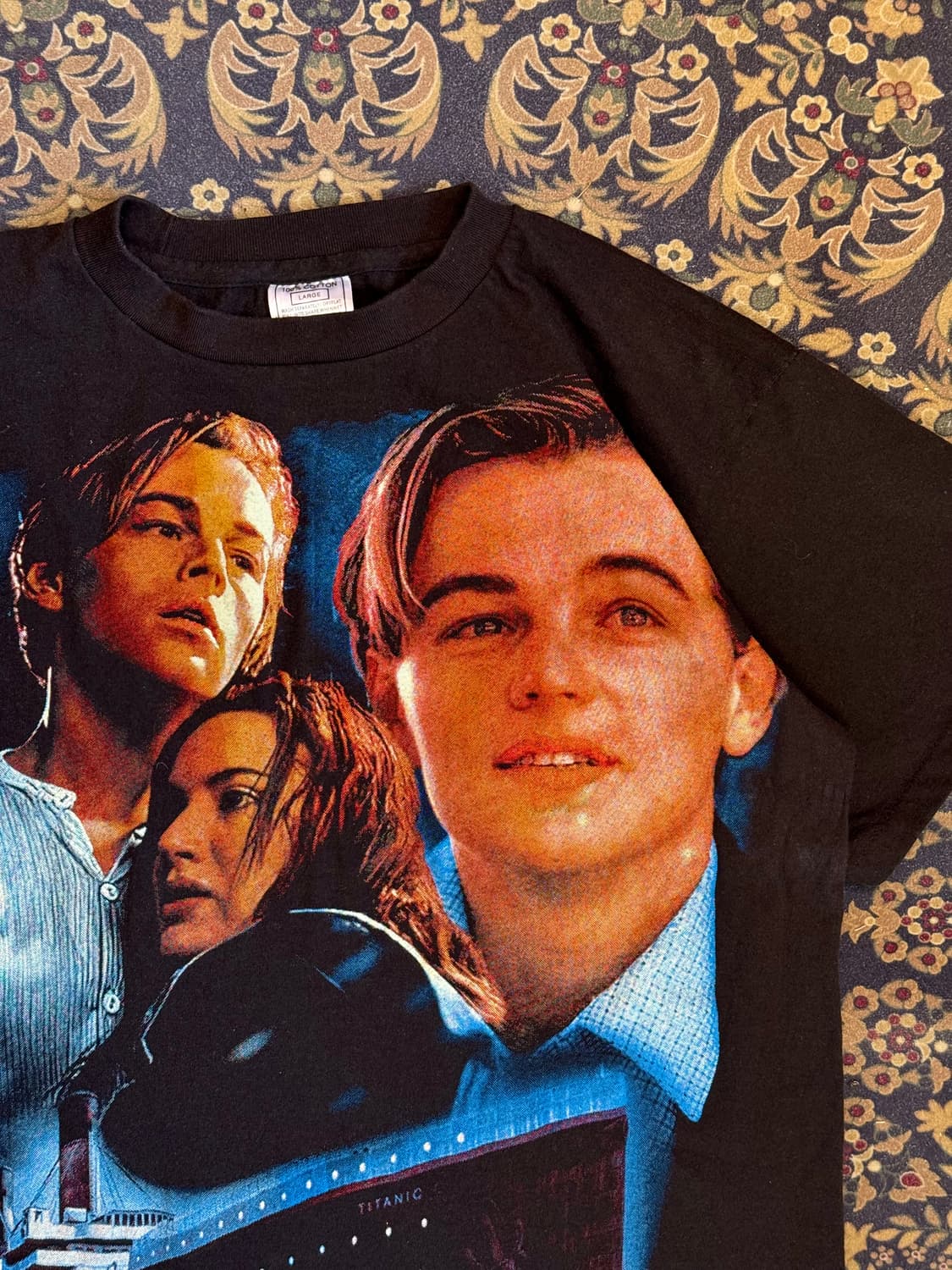 1998 타이타닉 무비 오리지널 프로모 빈티지 티셔츠 상품이미지2