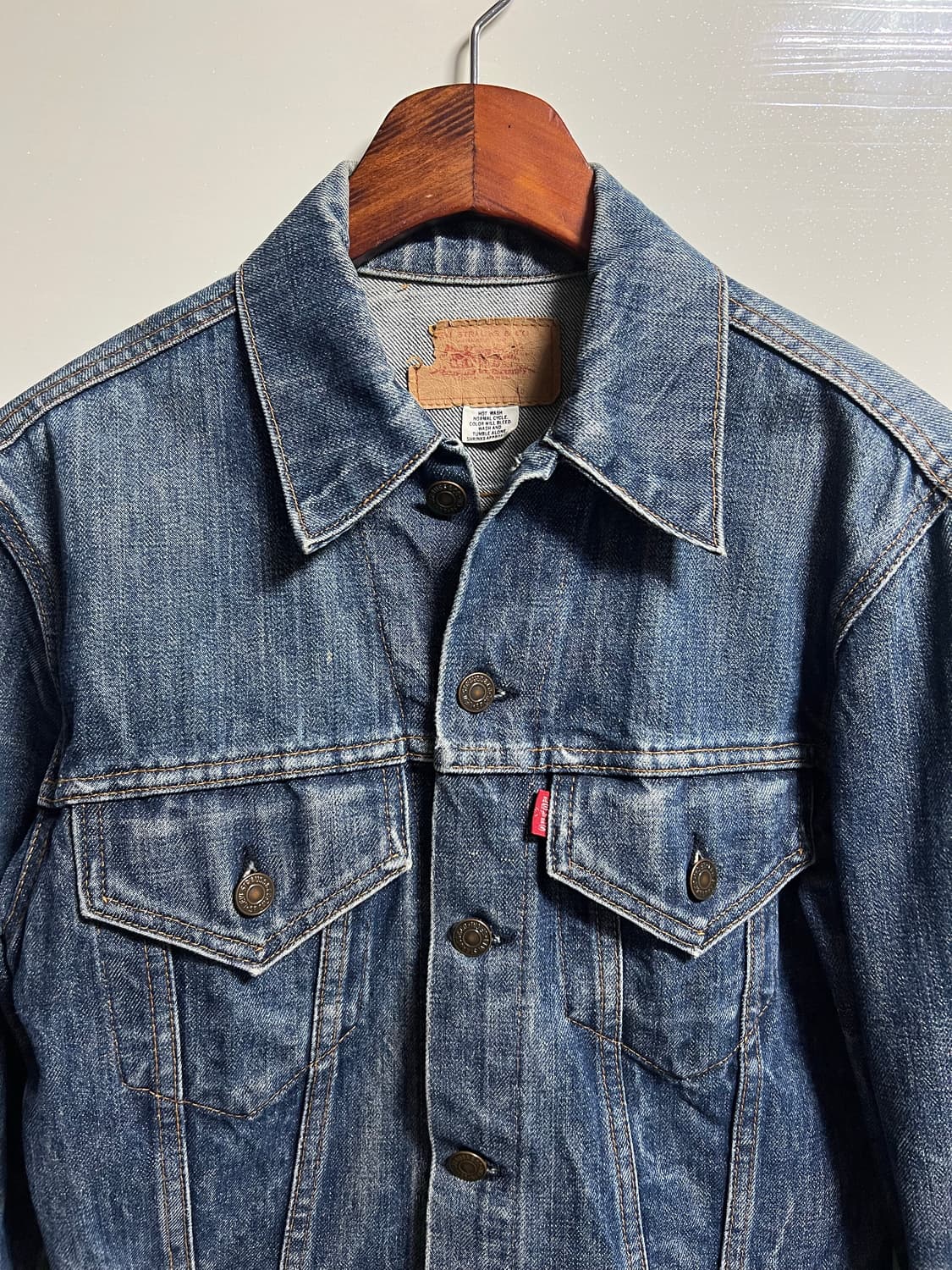 빈티지 리바이스 70505-0217 52버튼 트러커 자켓 상품이미지2