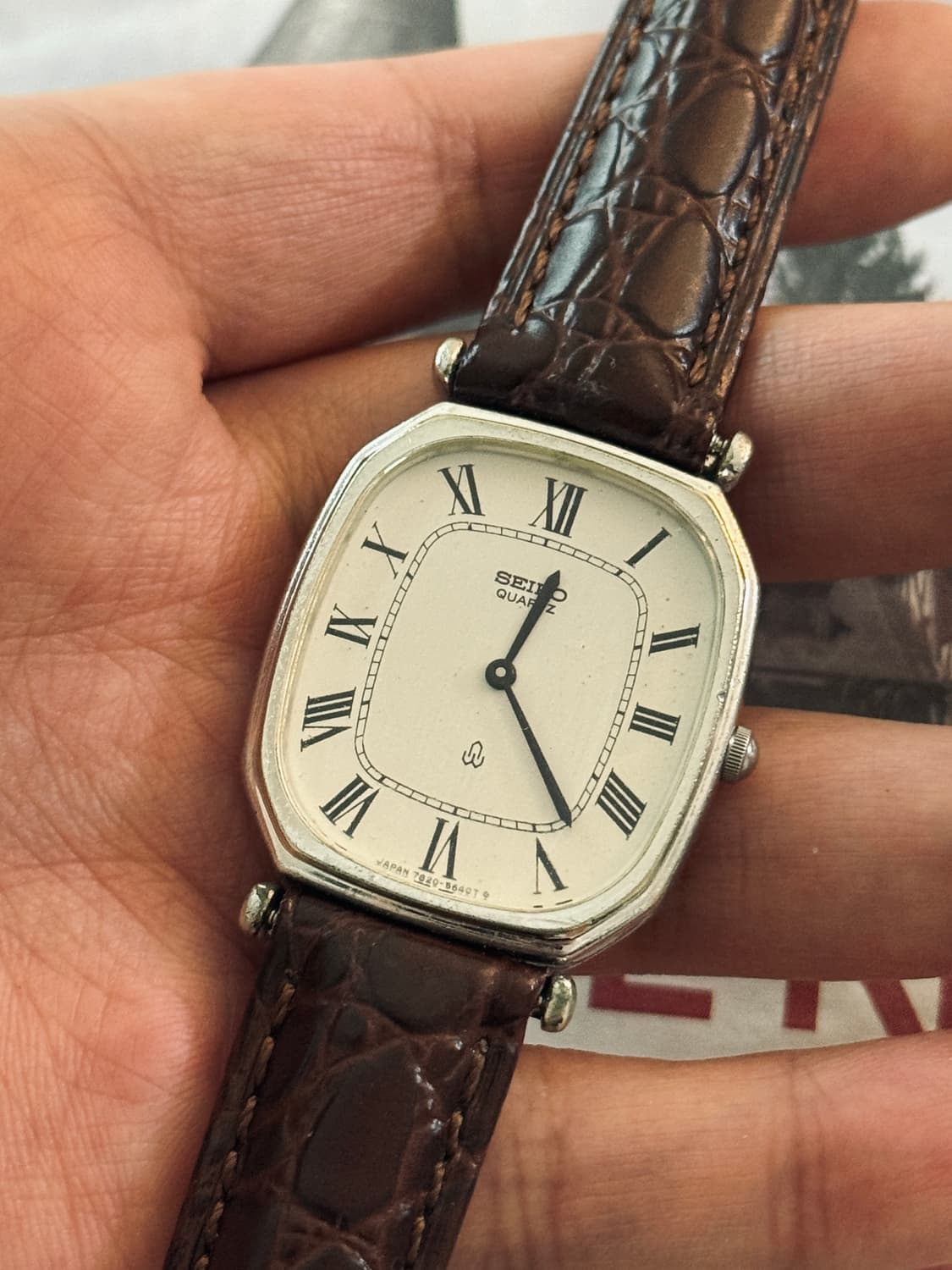 Seiko 세이코 로만 인덱스 스퀘어 쿼츠 상품이미지4