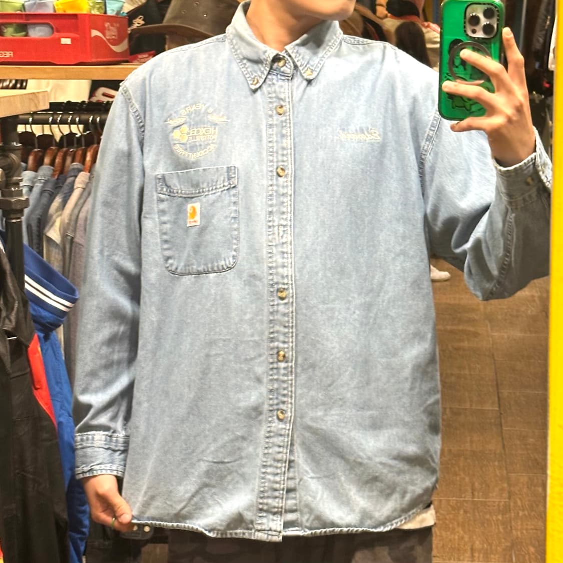 [HI] 칼하트 데님셔츠 상품이미지1