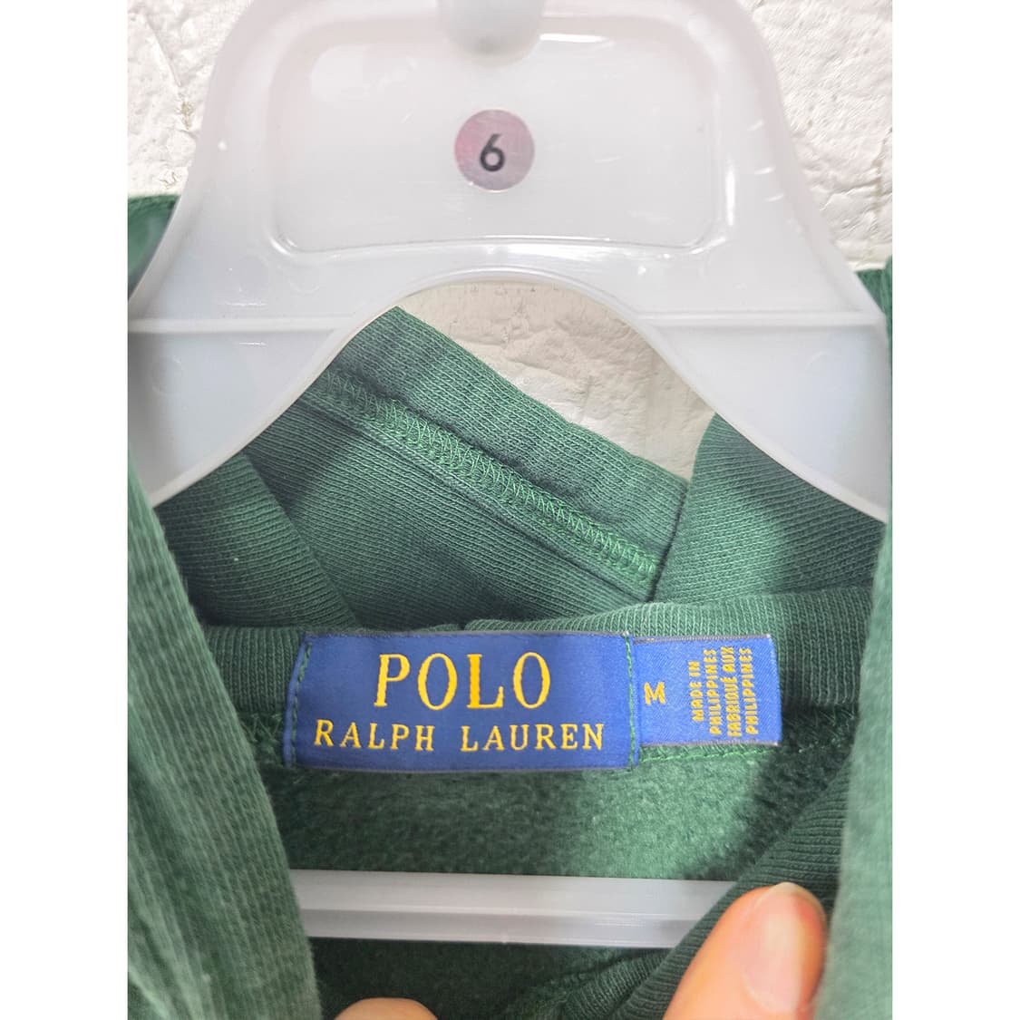 폴로 랄프로렌 그린 후드티 L 상품이미지2