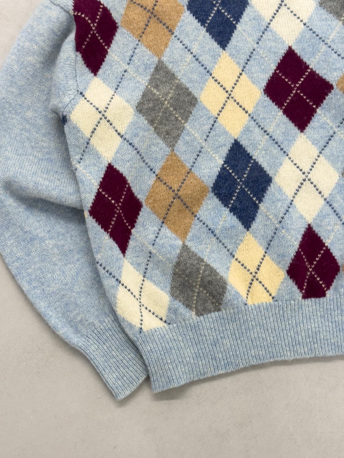 프레드페리 아가일 스웨터 상품이미지3