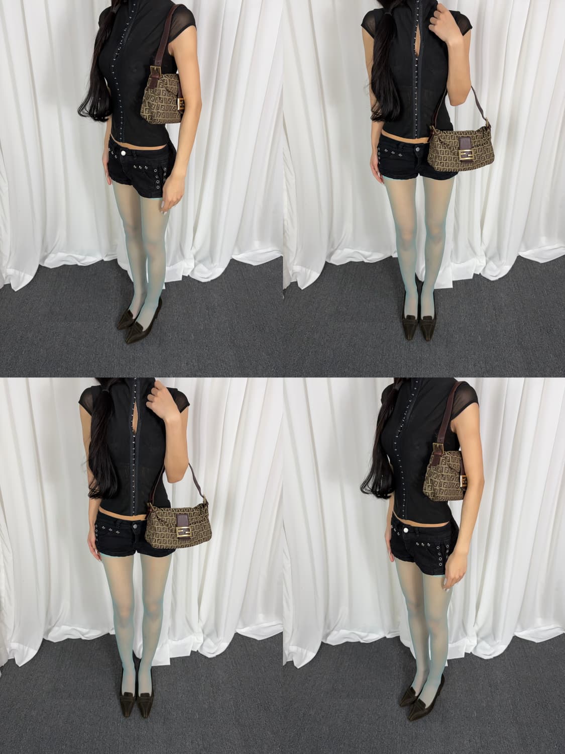 펜디 FW05 바게트 숄더백 상품이미지2