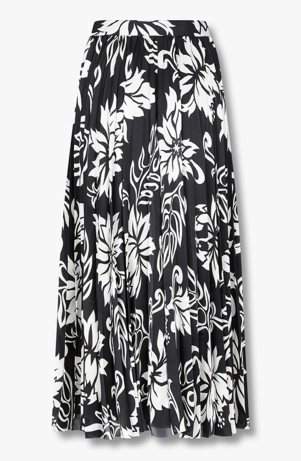 사카이 플로럴 프린트 플리츠 스커트 상품이미지3