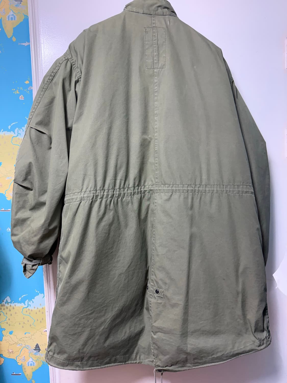 오리지날 m64 피쉬테일 개파카 내피m 외피L 상품이미지2