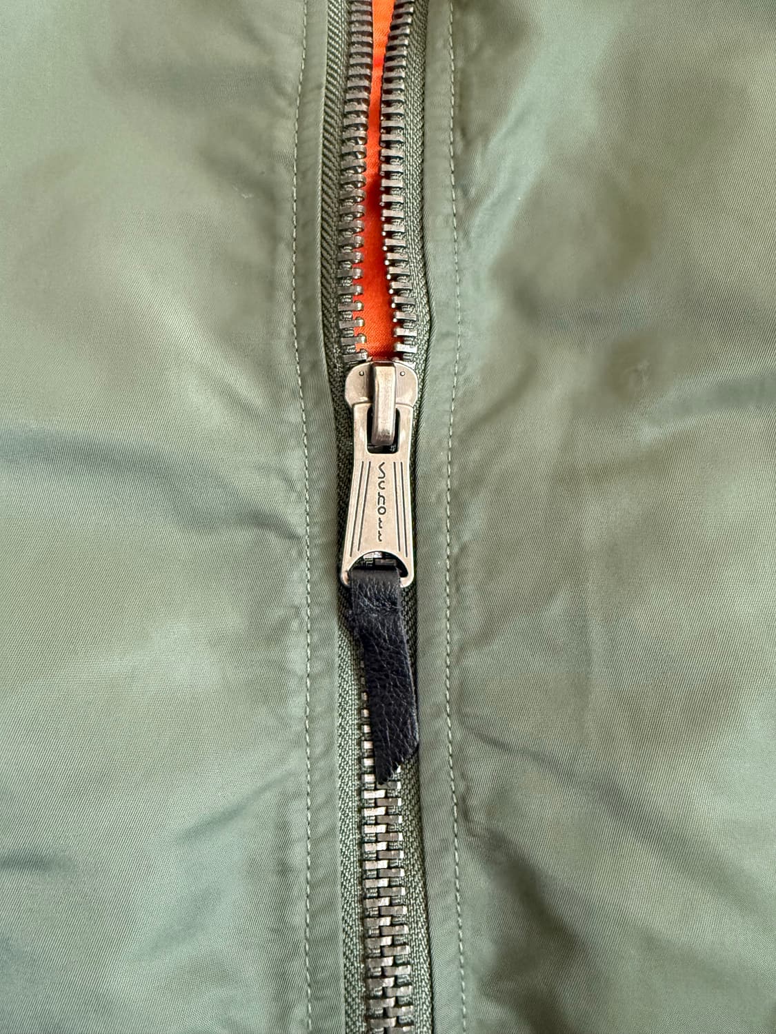 쇼트 NYC 플라이트 자켓 블루종 항공점퍼 ma-1 봄버 자켓 L 상품이미지6