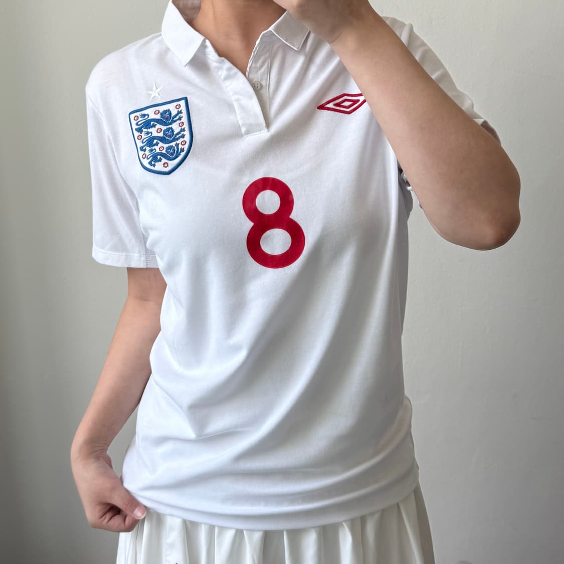 [38] 엄브로 09-10 잉글랜드 홈 프랭크 램파드 유니폼 상품이미지2