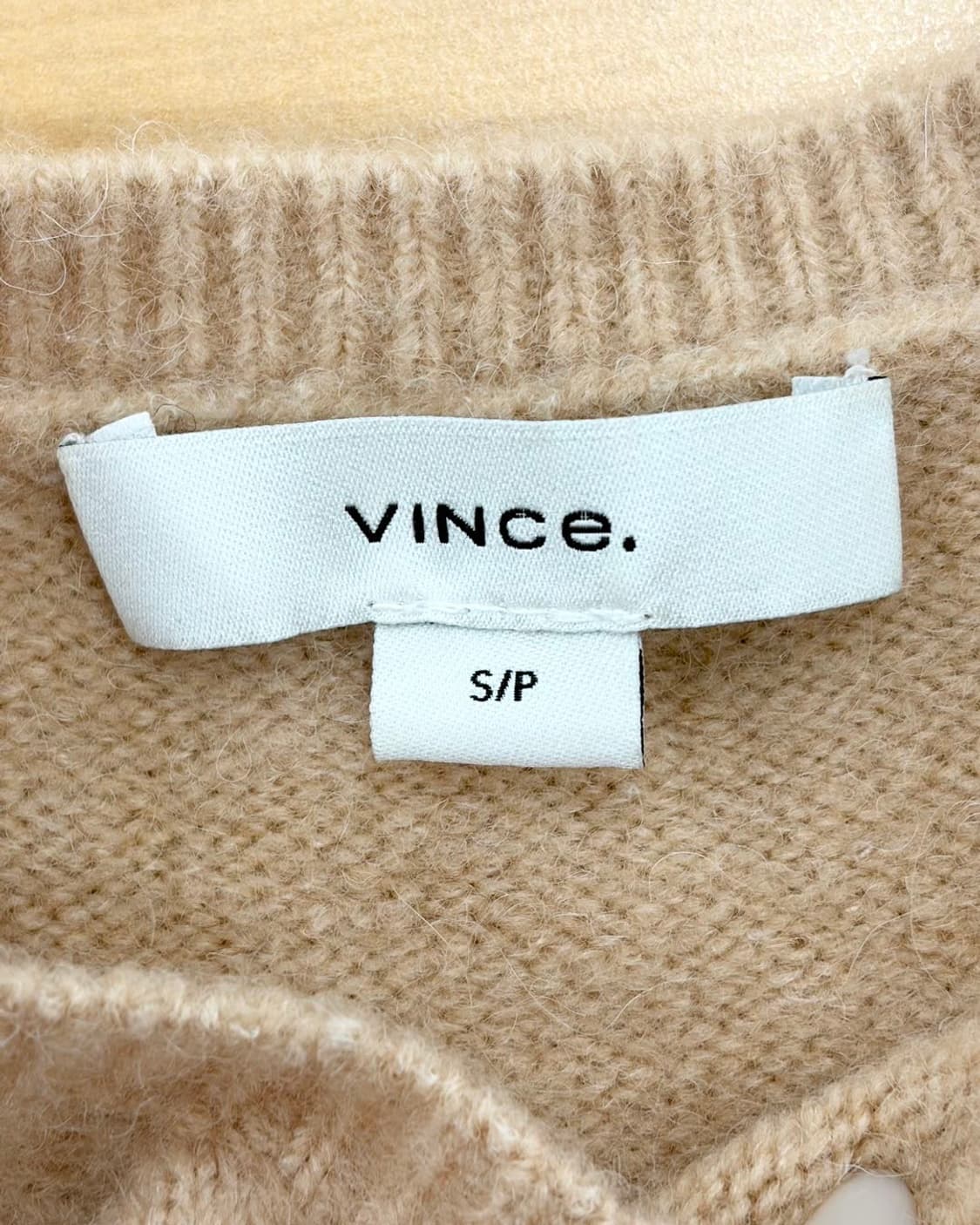 빈스 베이지 슬리브리스 크루넥 니트 원피스  상품이미지7