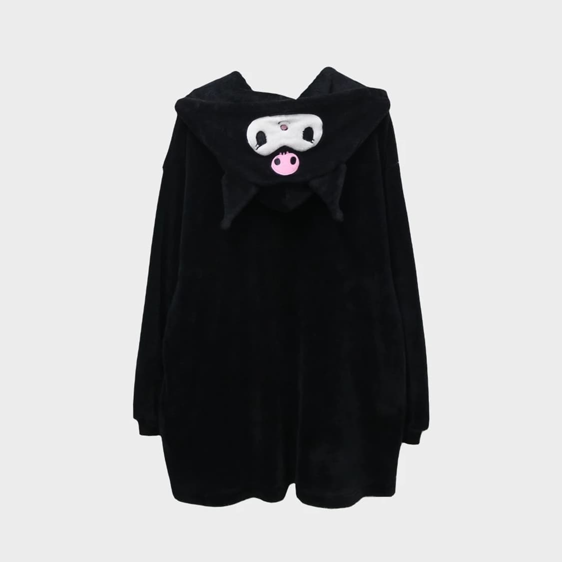 산리오 쿠로미 페이스 후디 자켓 64230 상품이미지1