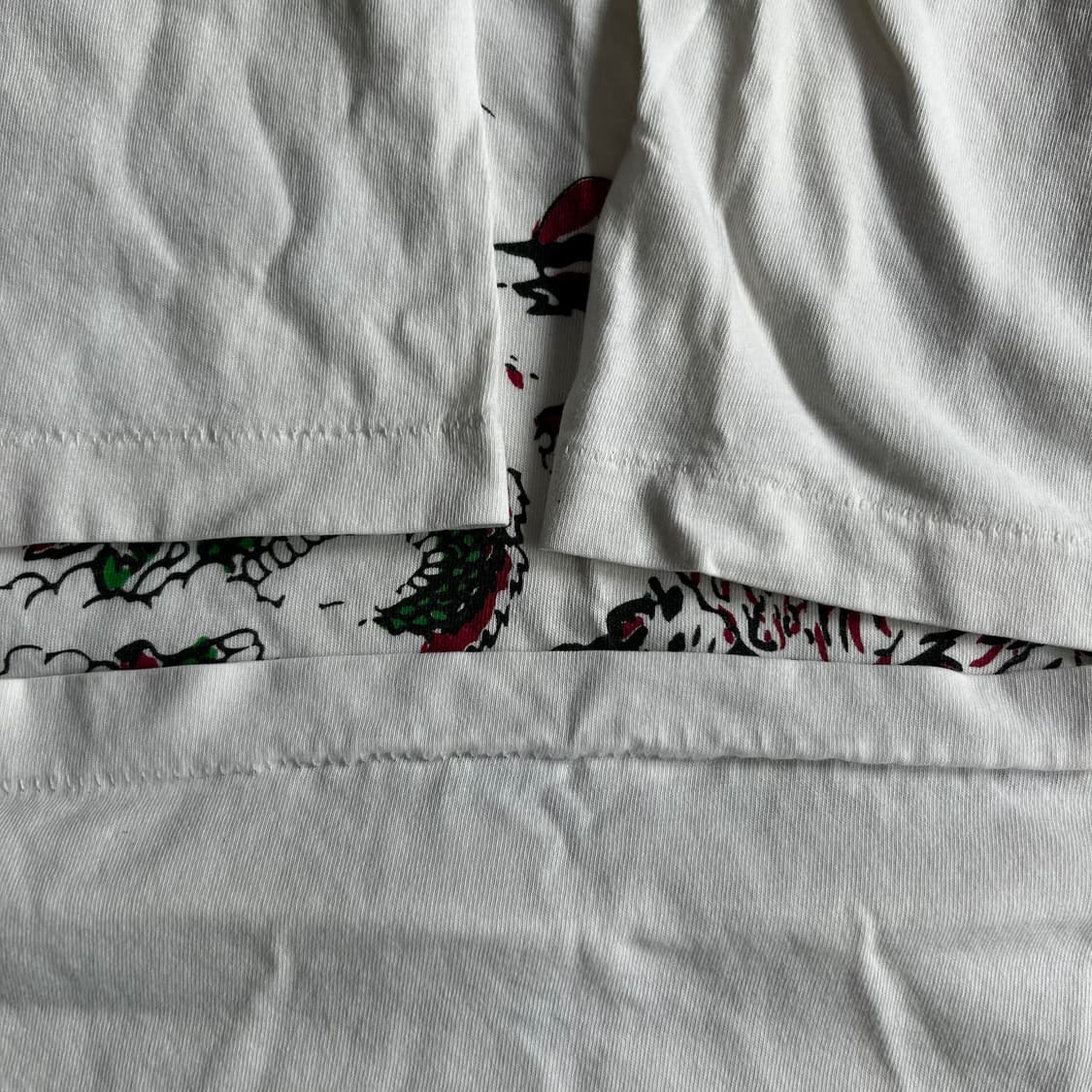 90s USA 싱글스티치 빈티지 반팔티 L 상품이미지4