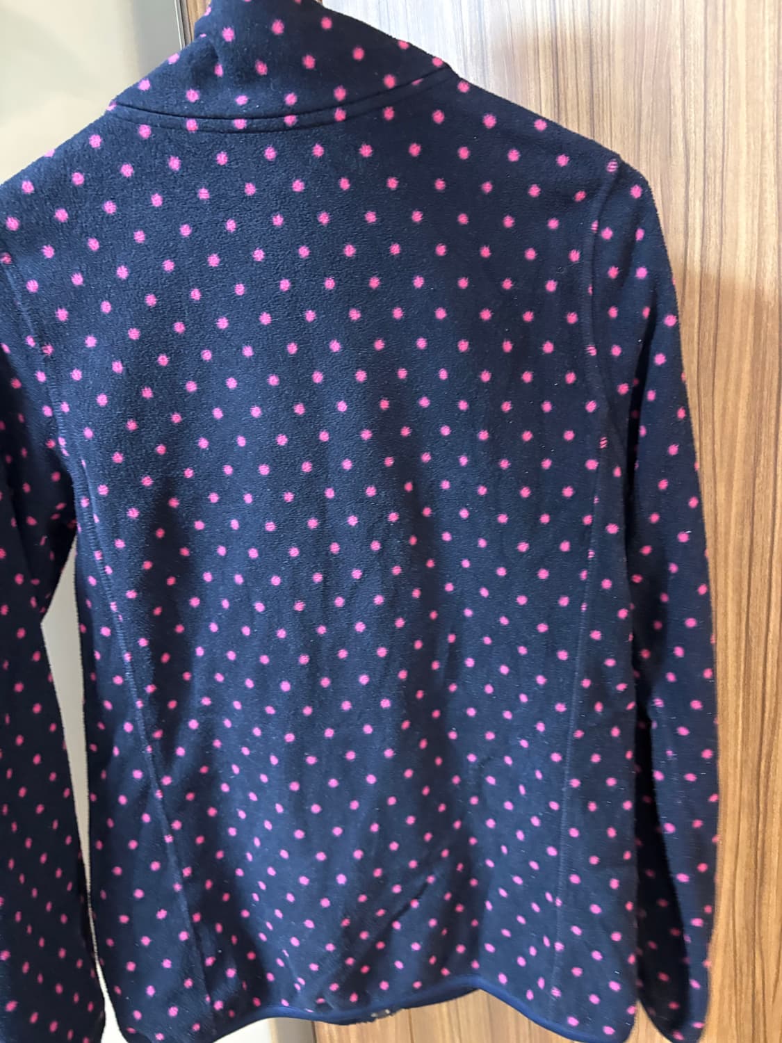 유니클로 핑크 도트 후리스 상품이미지2