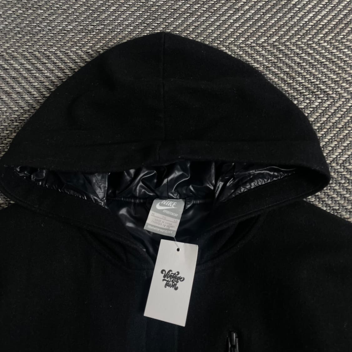 나이키 스우시로고 우먼스 모직 바시티 자켓o 2912 상품이미지4