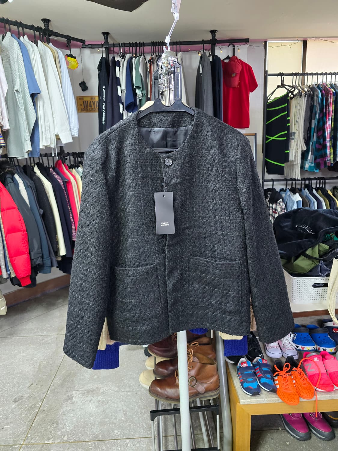 무신사 모직 노카라 자켓 (1321) 상품이미지1