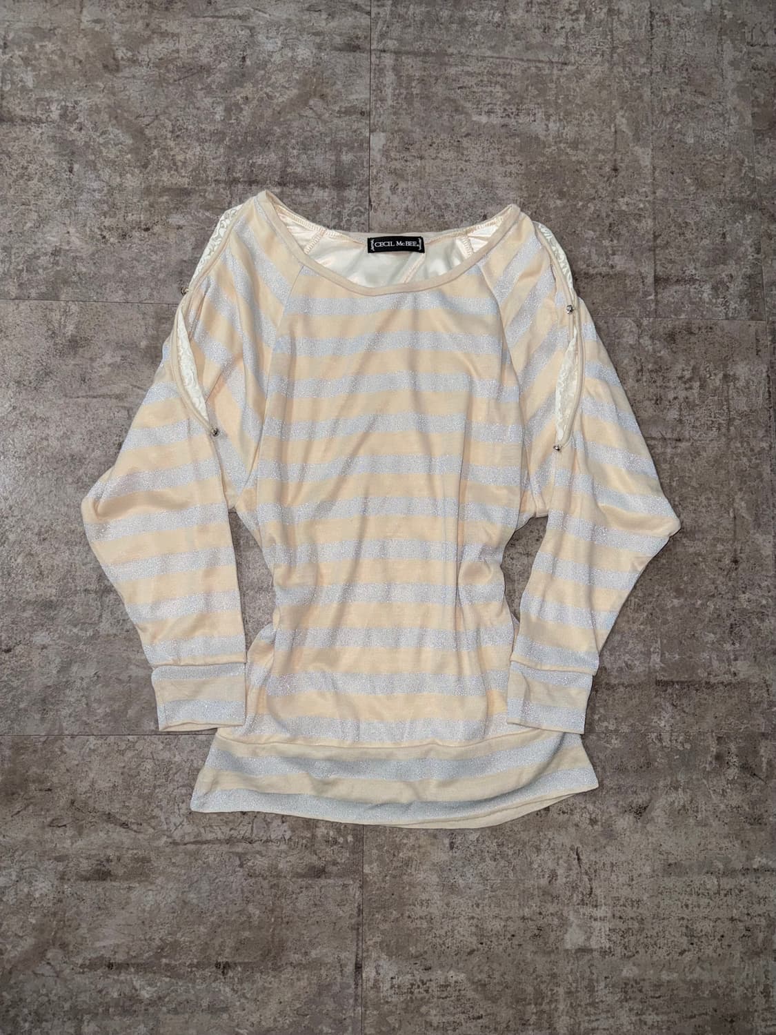 세실맥비 레이스/글리터 니트 쇼츠 2pcs SET 상품이미지2