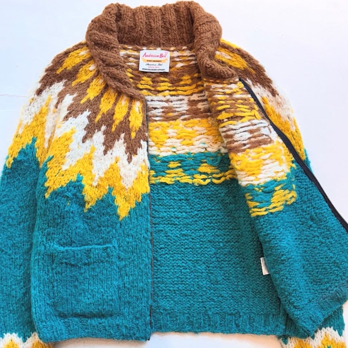 앤더슨 벨 리버튼 핸드메이드 노르딕 가디건 상품이미지4