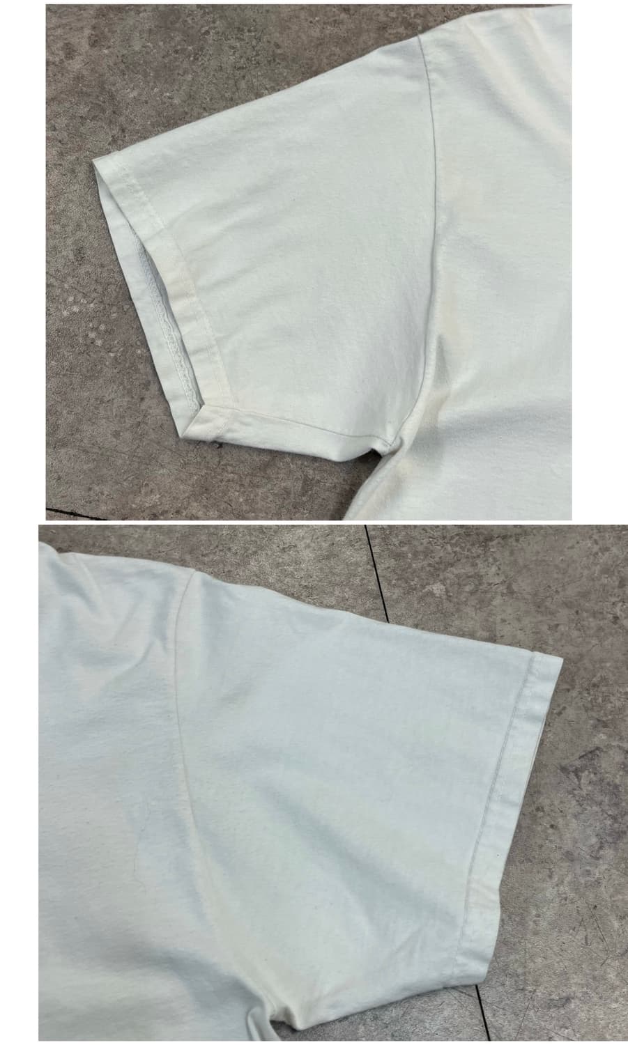 스투시 에잇볼 빅로고 반팔티 화이트 L #csz3562 상품이미지6