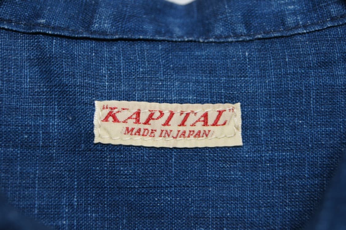 KAPITAL JAPAN 정품 린넨 100% 패턴 셔츠 상품이미지8