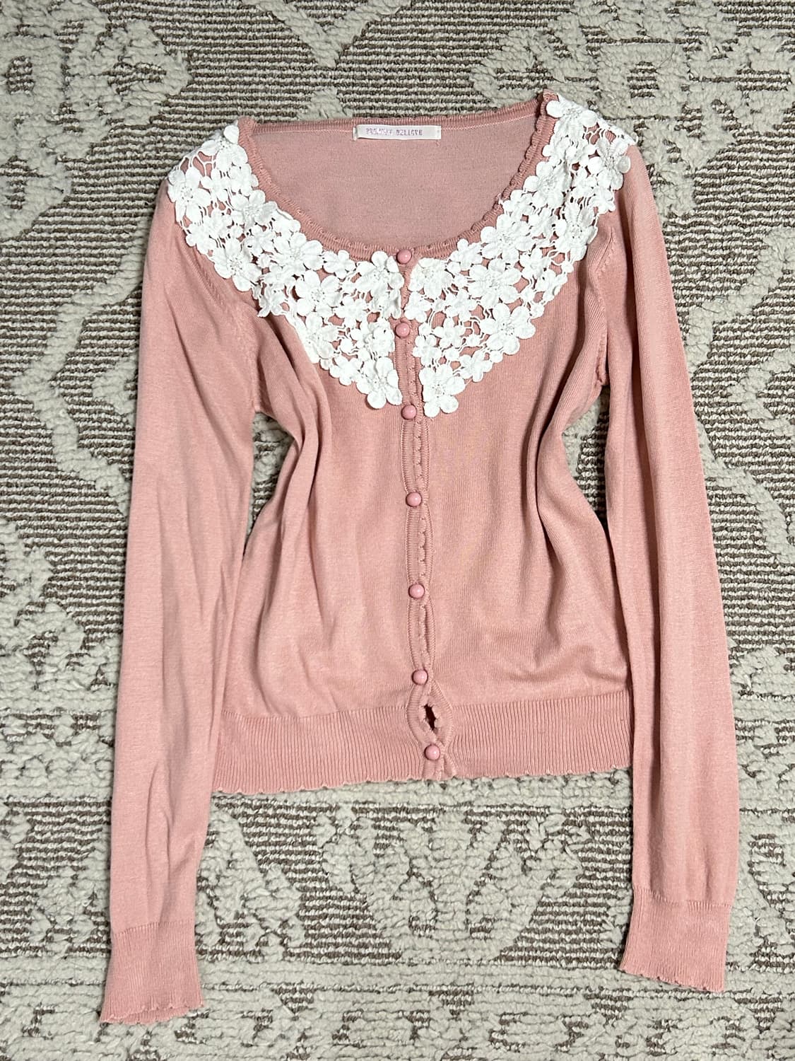 모리걸 딸기우유 레이스 가디건 히메카지 페어리 상품이미지1