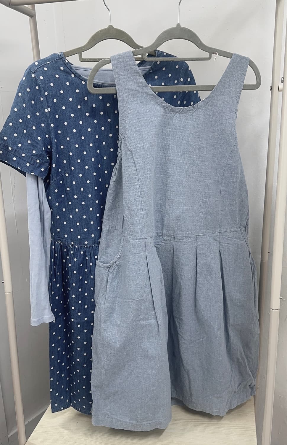 ☁️하구미의 하늘하늘 레이어드 코디세트☁️ 그런지 모리걸 도트 퍼프 상품이미지6