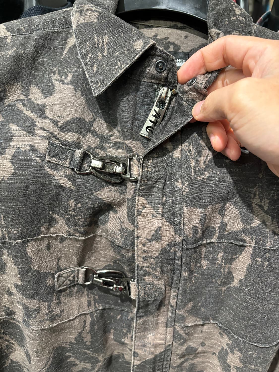 빈티지 버클 셔츠 상품이미지3